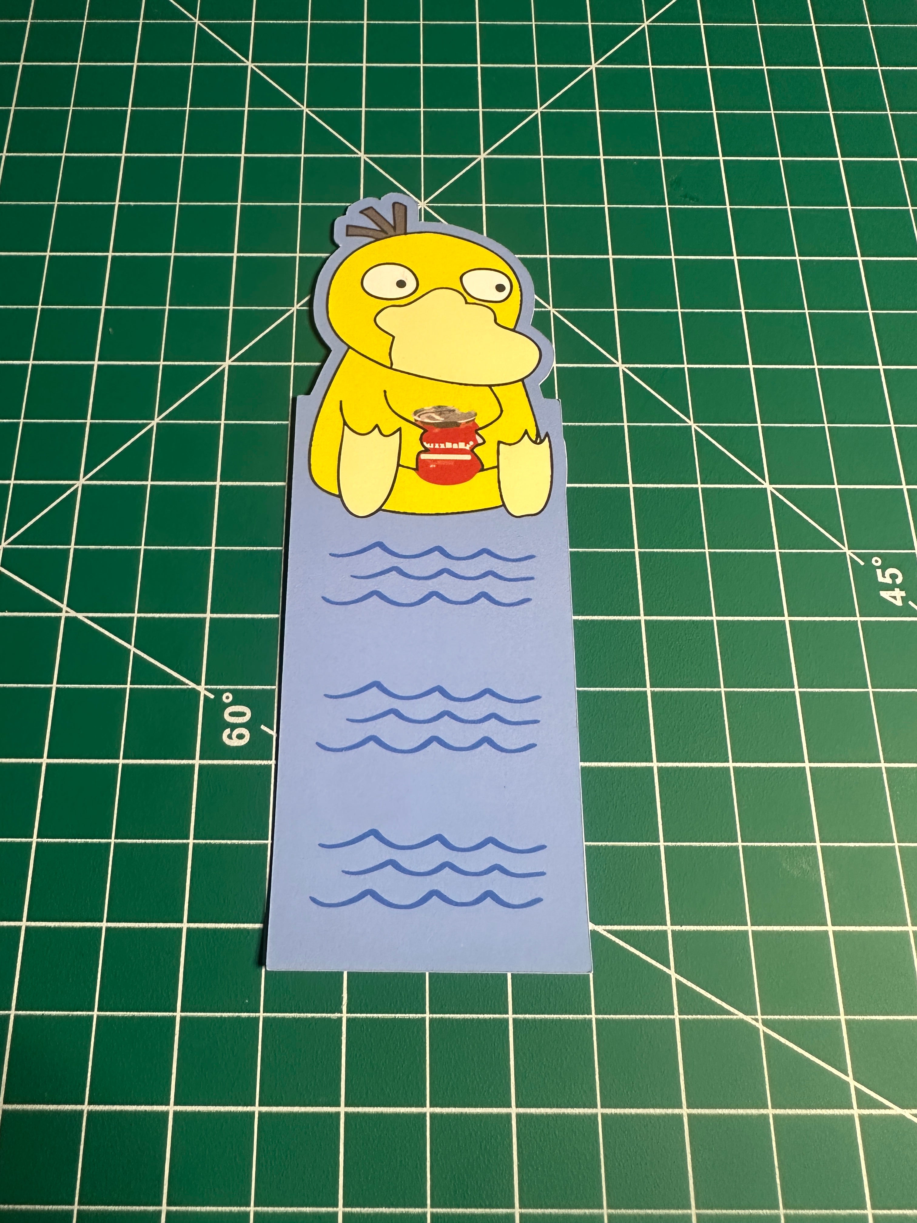 Buzball Psyduck Bookmark